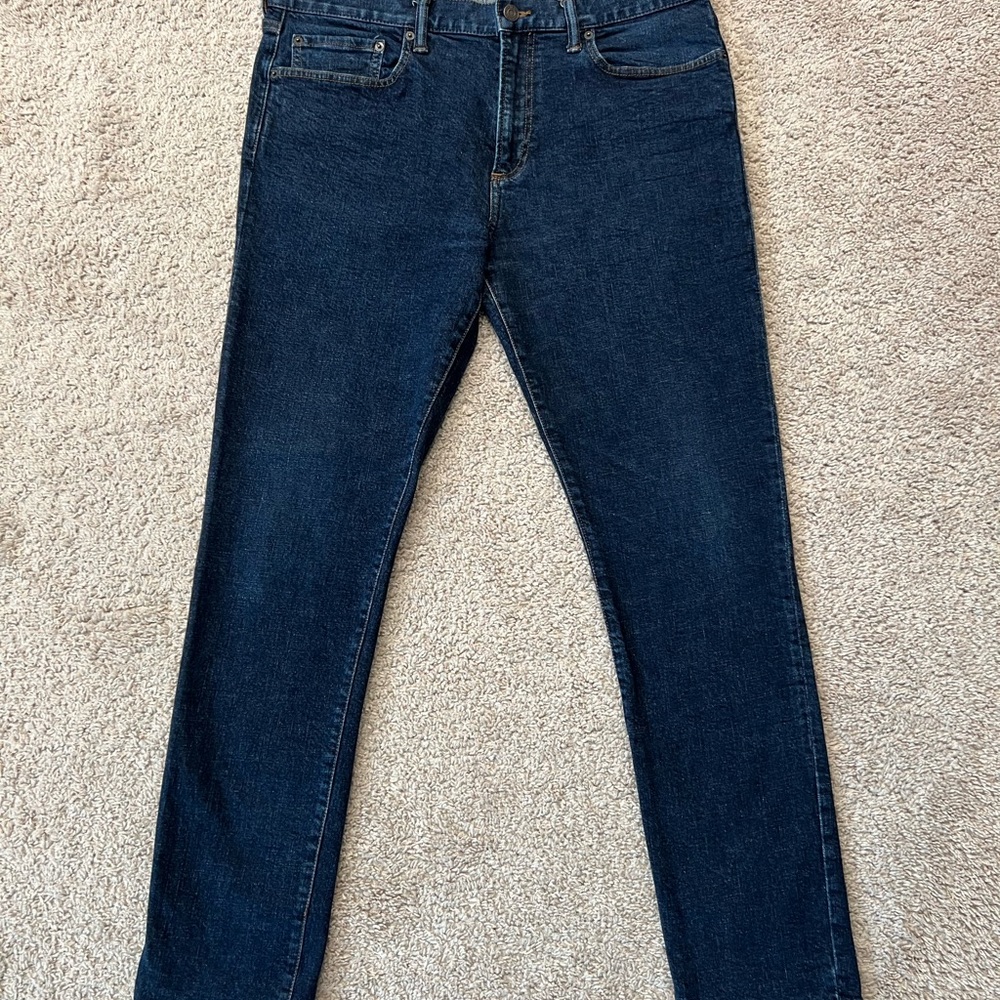 GAP Men's Dark Blue Slim Jeans